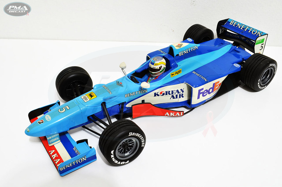 GIANCARLO FISICHELLA 1998 BENETTON B198 1:18